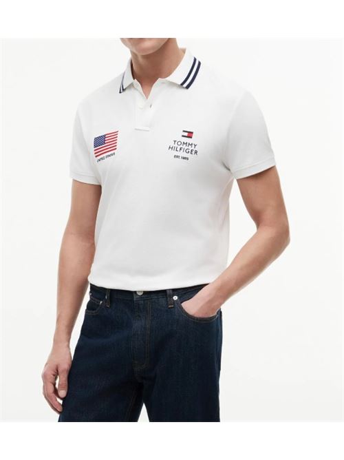 standard country us reg polo Tommy Hilfiger | MW0MW43868YBR.YBR